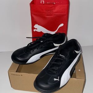 NEW Puma Fast Cat Jr Leather Shoes Size 5.5